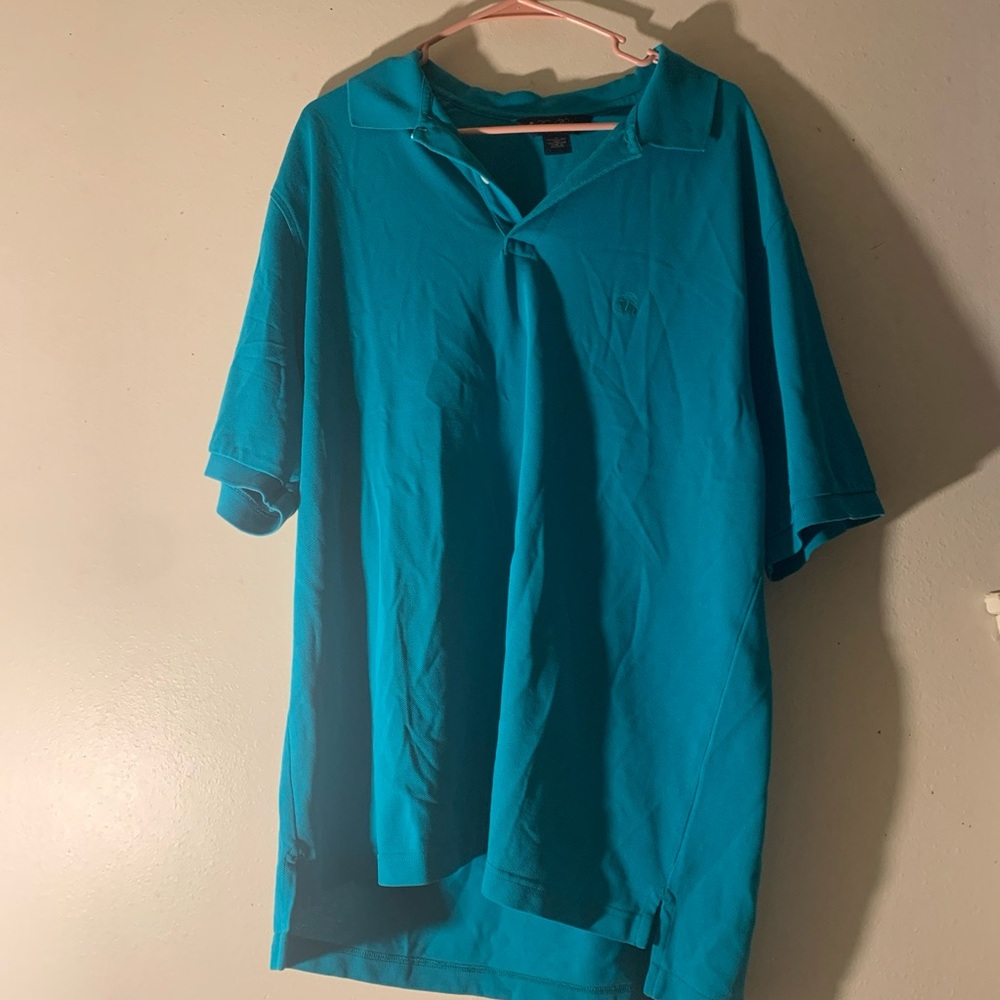 Brooks Brothers Green Performance Polo Men’s Size XL